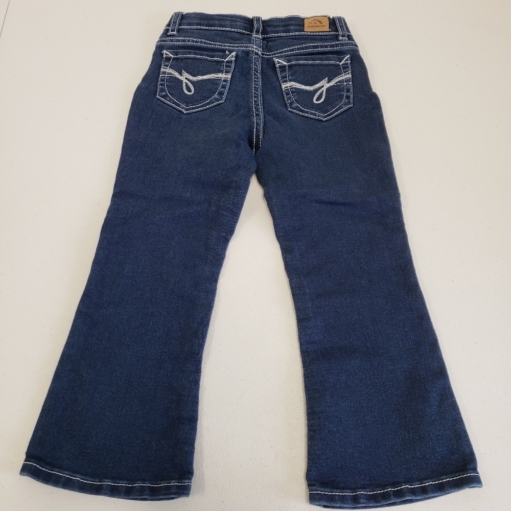 Jordache Bootcut Blue Jeans Girls Size 5T - Picture 2 of 7
